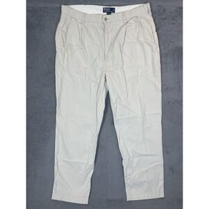 Polo Ralph Lauren Chino Pants Mens 38x32* Beige Hammond Straight Casual Workwear